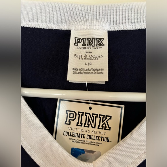 Pink Collegiate Collection Pitt Panthers Women’s Shirt L (NWT) - Picture 5 of 7